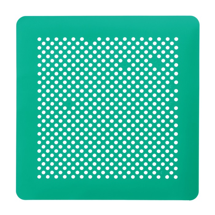 Трафарет клеевой "Горошек"15х15 см