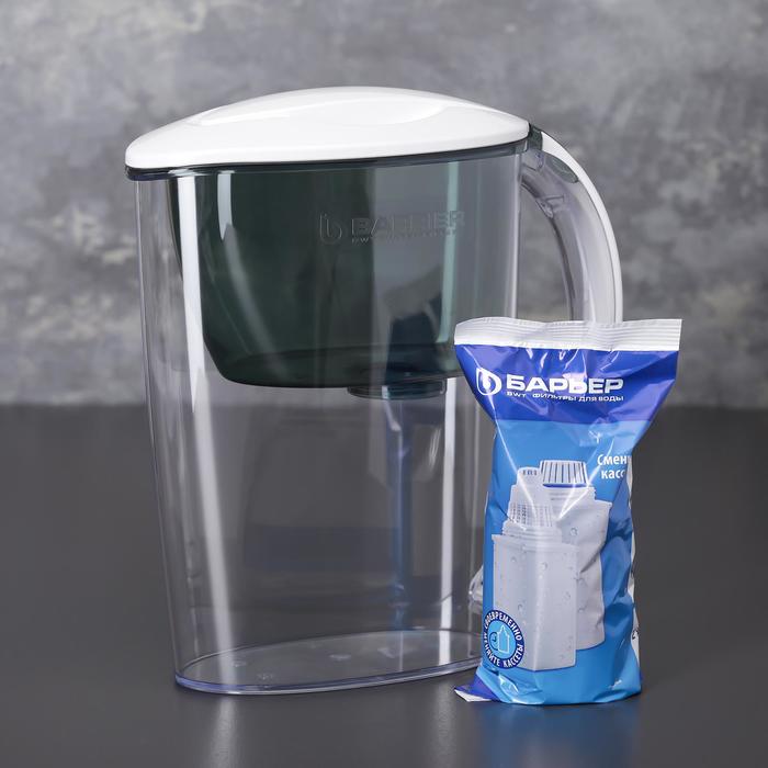 Фильтр-Кувшин 2,5 л "Барьер-Экстра", цвет малахит