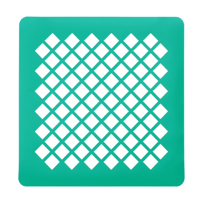 Трафарет клеевой "Клетка" 15х15 см 0032