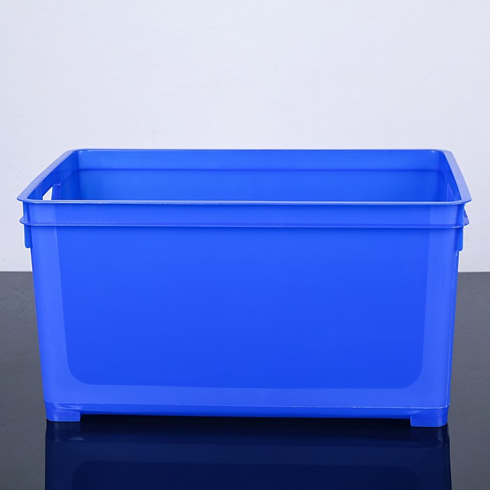 Ящик для хранения универсальный 48 л, цвет синий