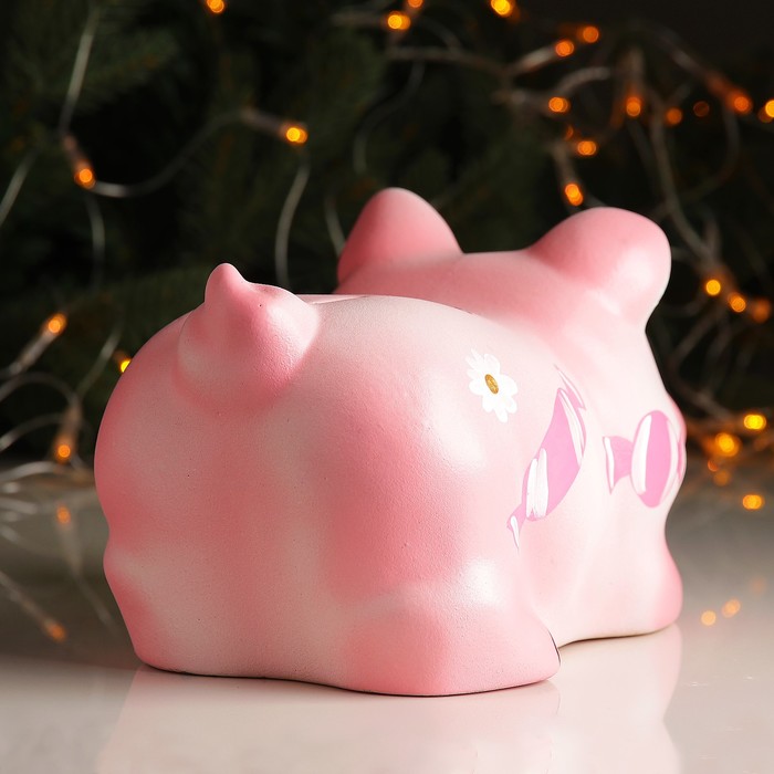 Копилка "Поросенок большой" конфеты