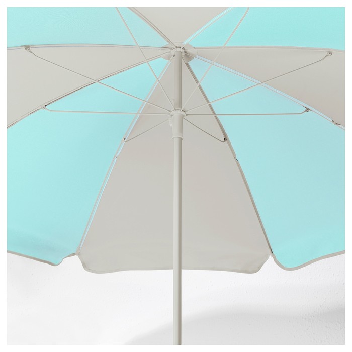 Зонт от солнца, бирюзовый РАМСО, светло-бежевый