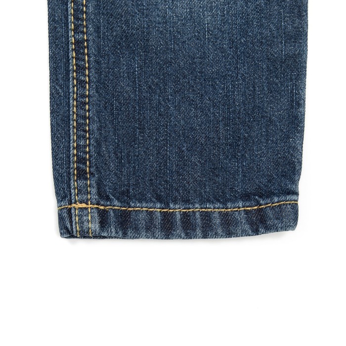 Брюки джинсовые для мальчиков, рост 86 см, цвет синий 2060_М