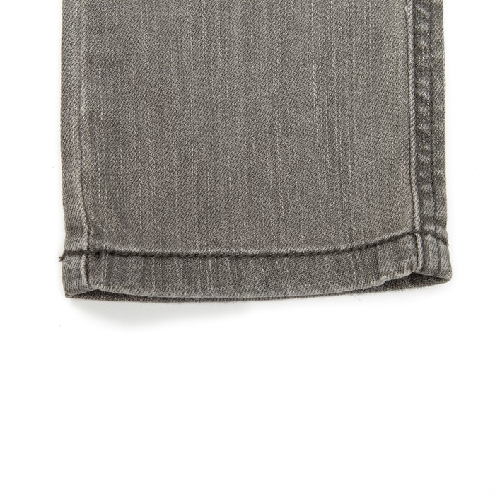 Брюки джинсовые д/д 4053 Сер, рост 136-140 см, цвет серый 4053