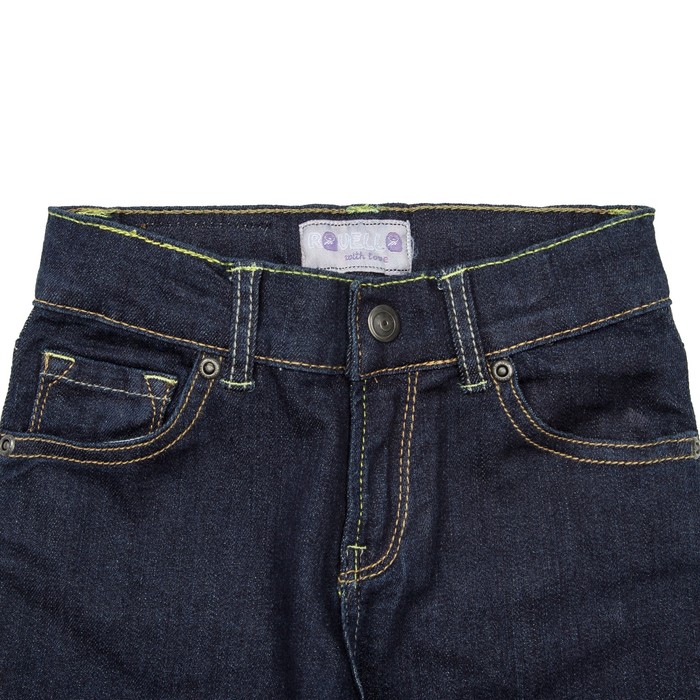 Брюки джинсовые д/д 4052 Т.с, рост 92 см, цвет тёмно-синий 4052_М