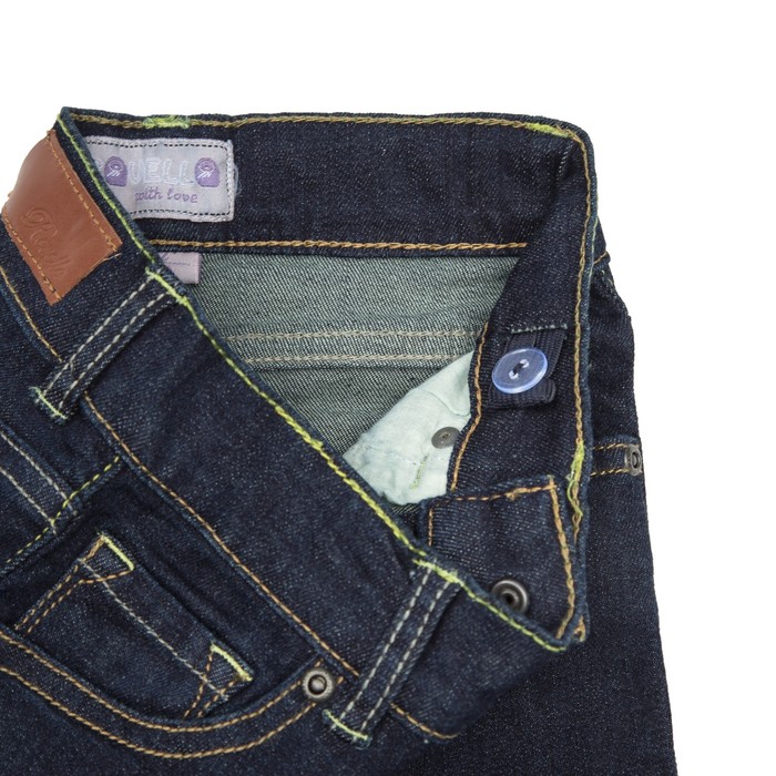 Брюки джинсовые д/д 4052 Т.с, рост 92 см, цвет тёмно-синий 4052_М