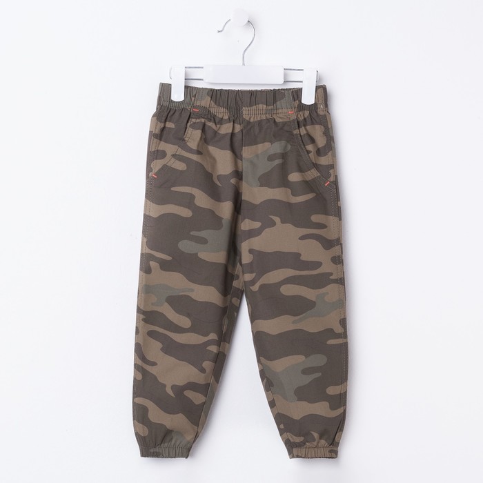 Брюки для мальчика, рост 98 см, цвет милитари RJ 2