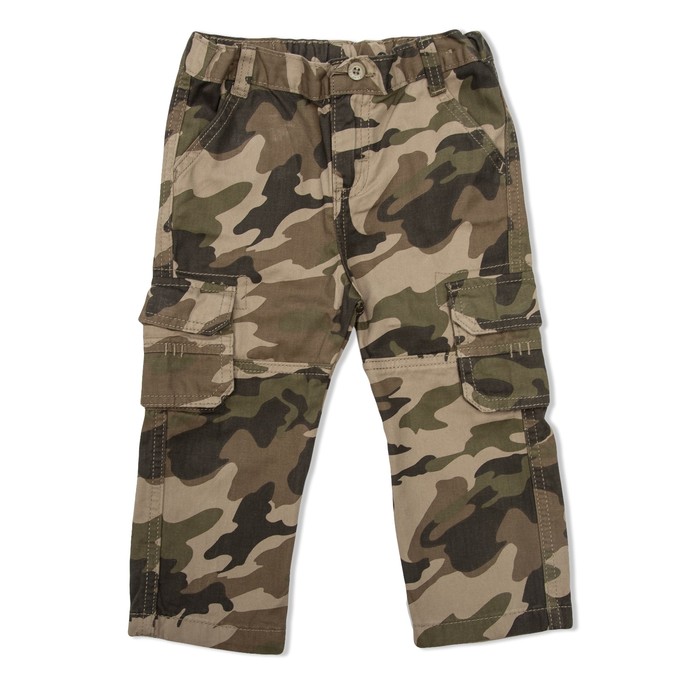 Брюки для мальчика, рост 98 см, цвет милитари бежевый RJ 13