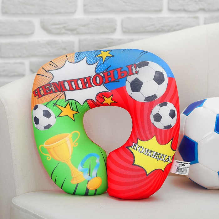 Мягкая игрушка подголовник-антистресс "Россия" 04