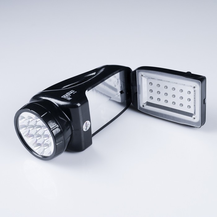 Фонарь "Трофи" TSP12, 12+18 светодиодов, аккумулятор 4В 1.8А.ч