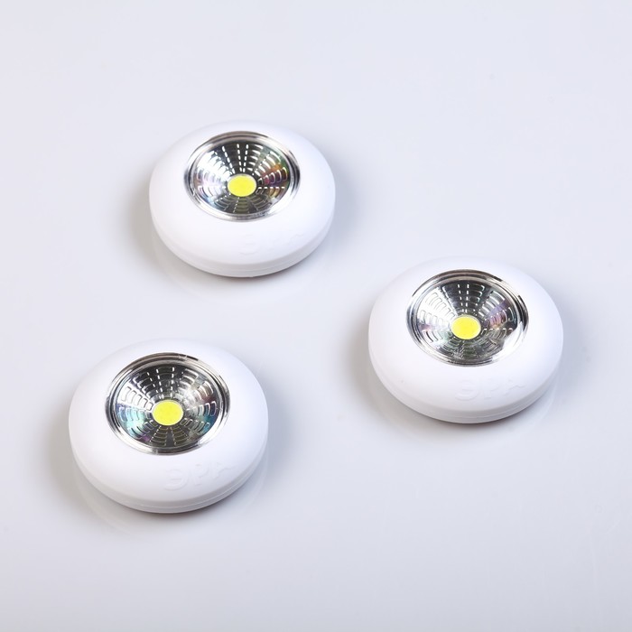 Фонарь "Эра" "Аврора" SB-502, 1 светодиод, питание 3хААА, (набор 3 штуки в упаковке)