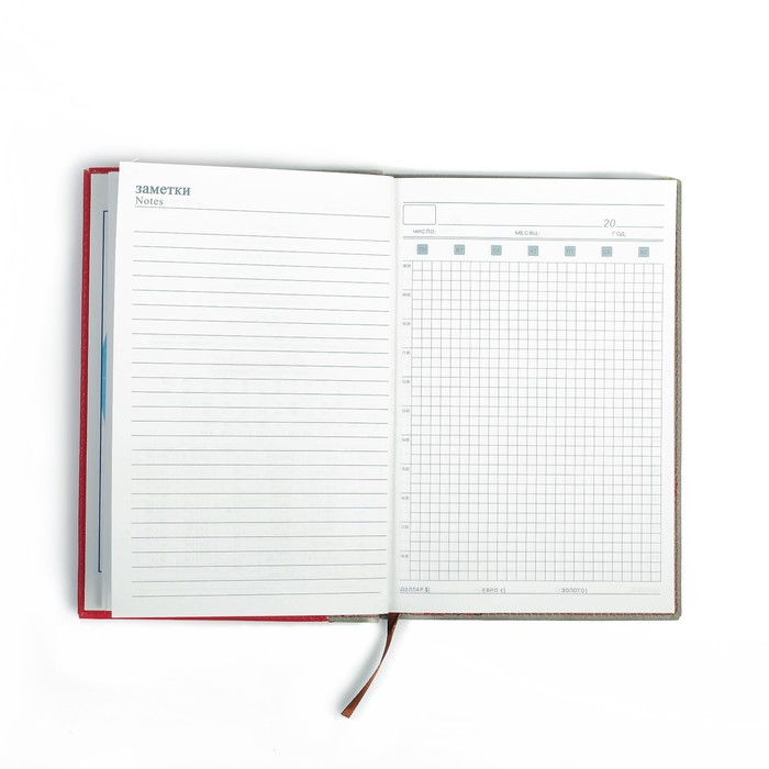 Ежедневник недат А5 120л кл,карта на форзаце,ляссе,обл пвх Комбинированный МИКС