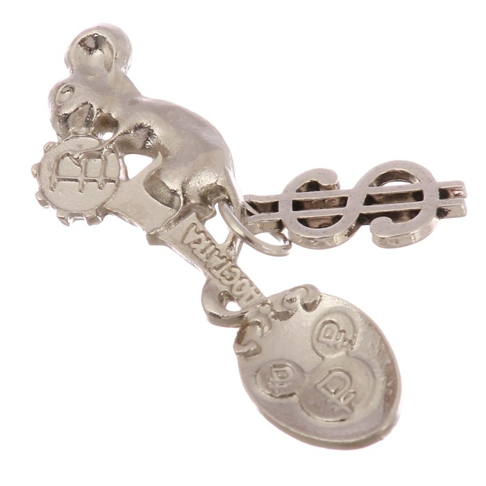 Ложка-загребушка с доп. элементом "Счастливый доллар"