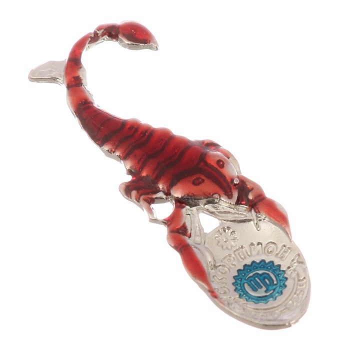 Загребушка-гороскоп с заливкой "Скорпион"