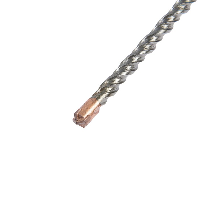 Бур по бетону TUNDRA premium, крестовой наконечник, двойная спираль, SDS-Plus, 8 х 260 мм