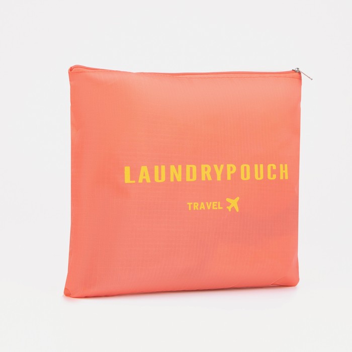 Набор для путешествий, 6 предметов на молниях, цвет красный