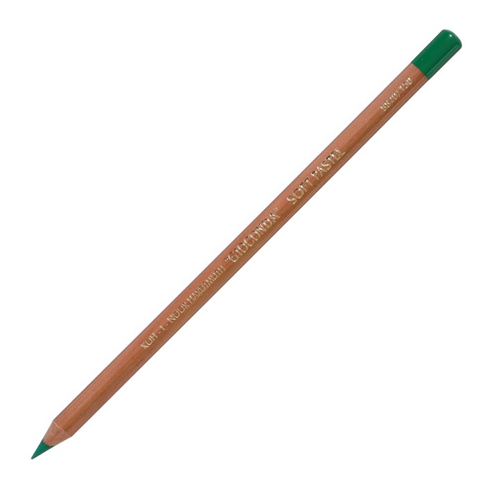 фото Пастель сухая в карандаше koh-i-noor gioconda 8820/16 soft pastel, светло-зелёный хром