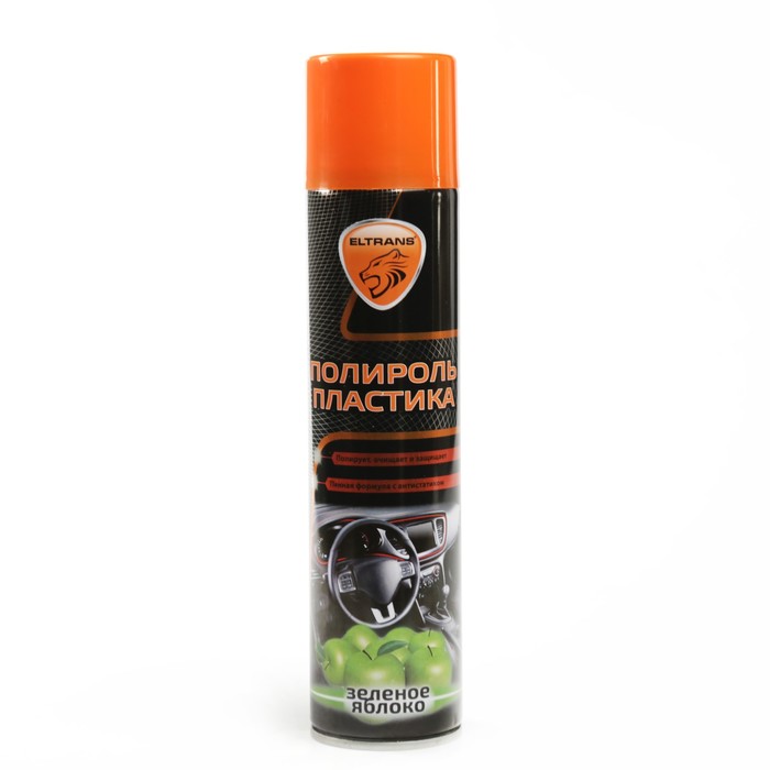 Полироль пластика "Зеленое яблоко" Элтранс, аэрозоль, 400 мл
