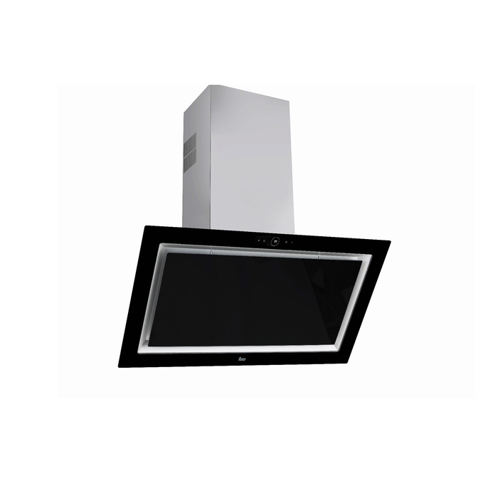 Вытяжка Teka QUADRO DLV 985 B, 3 скорости+интенсивный режим, 1200 м³/ч,таймер, черное стекло 35315