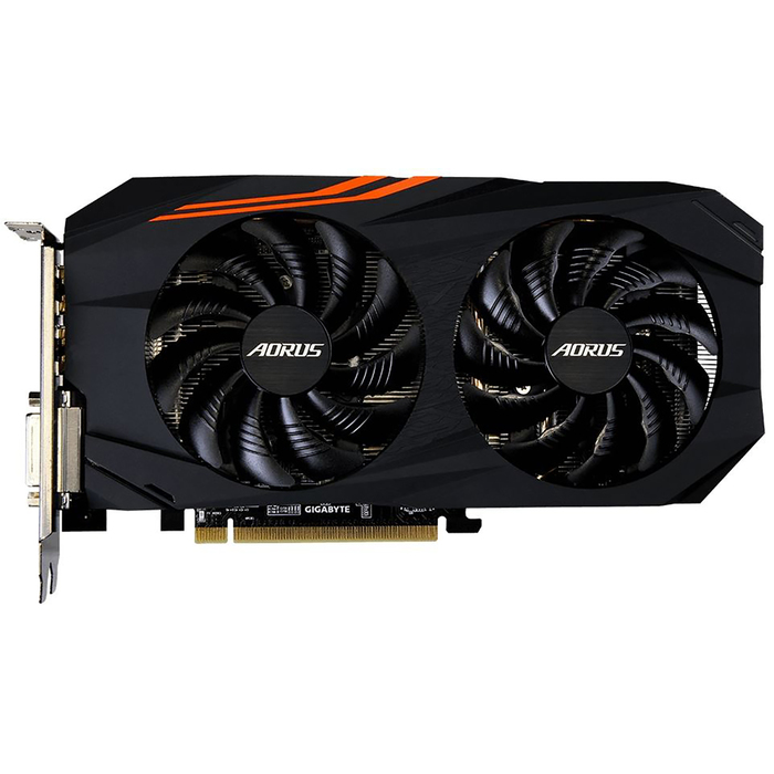 Видеокарта Gigabyte AMD Radeon RX 580 (GV-RX580AORUS-8GD) 4G,256bit,GDDR5,1365/8000