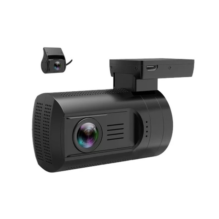 Видеорегистратор TrendVision Mini 2CH, две камеры, 1.5", обзор 145°, 1920х1080