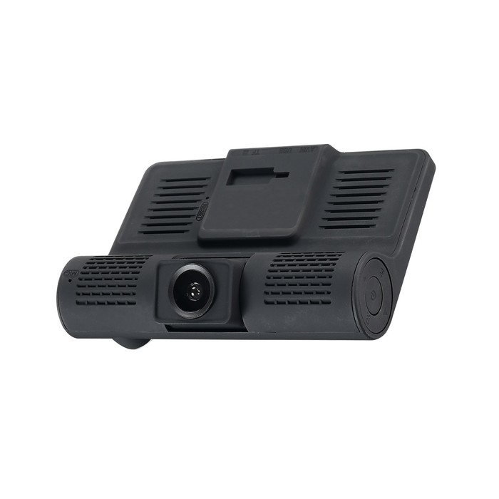 Видеорегистратор INTEGO VX-315 DUAL, три камеры, 3.9", обзор 140º, 1280х720