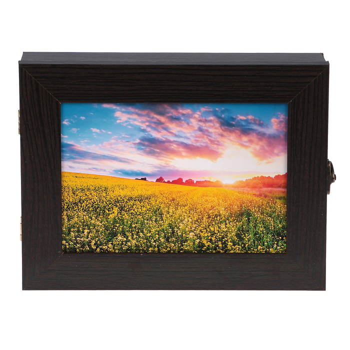 Ключница "Закат" венге 18х23х5 см