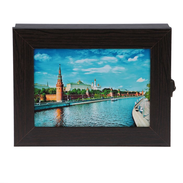 Ключница  "Набережная" венге 18х23х5 см