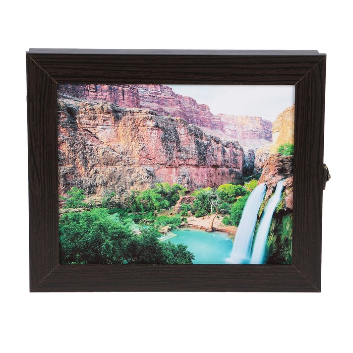 Ключница  "Природа" венге 25х30х5 см