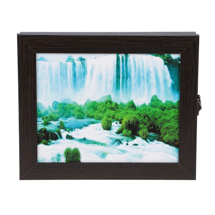 Ключница  "Шумный водопад" венге 25х30х5 см