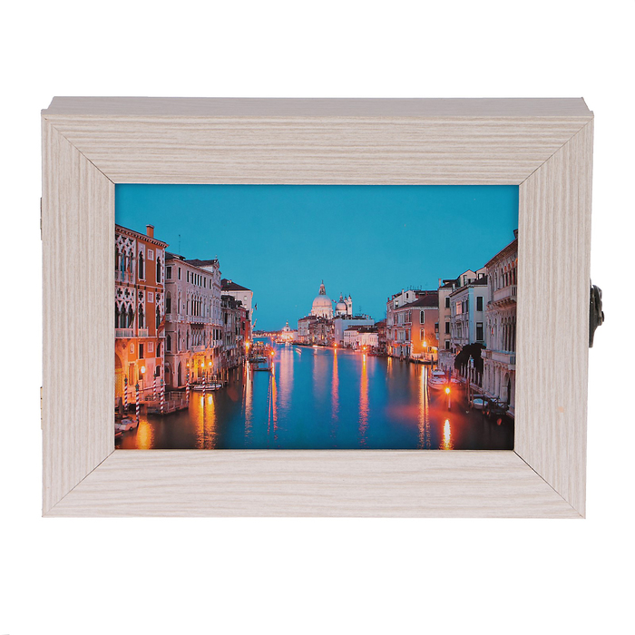 Ключница  "Венеция" молочный дуб 18х23х5 см