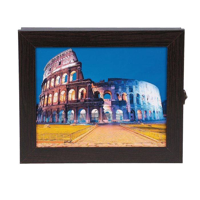 Ключница  "Колизей" венге 25х30х5 см