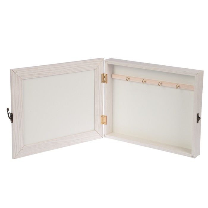 Ключница "Маяк" молочный дуб 25х30х5 см