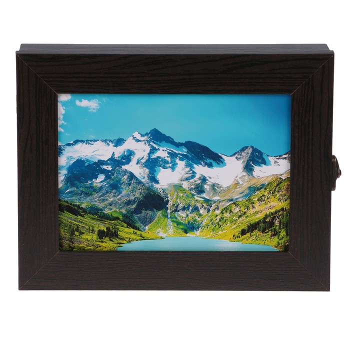 Ключница "Долина" венге 18х23х5 см