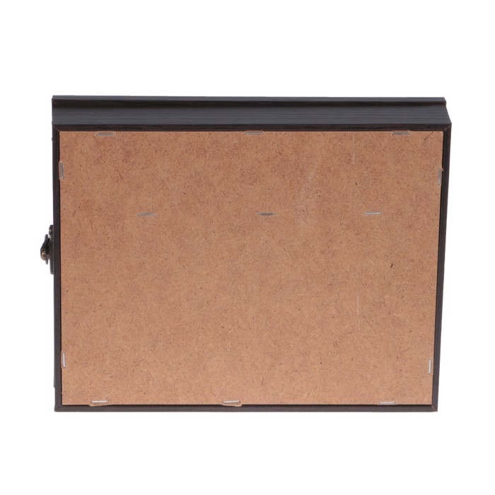 Ключница "Полосатый котенок" венге 18х23х5 см