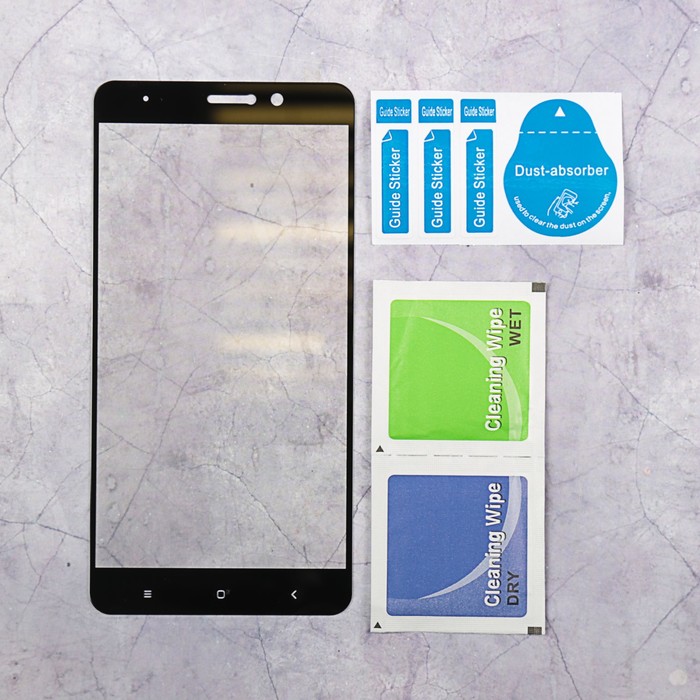 Защитное стекло MEDIAGADGET 2.5D FULL COVER GLASS для Xiaomi Mi 5SPlus (черная рамка,картон)