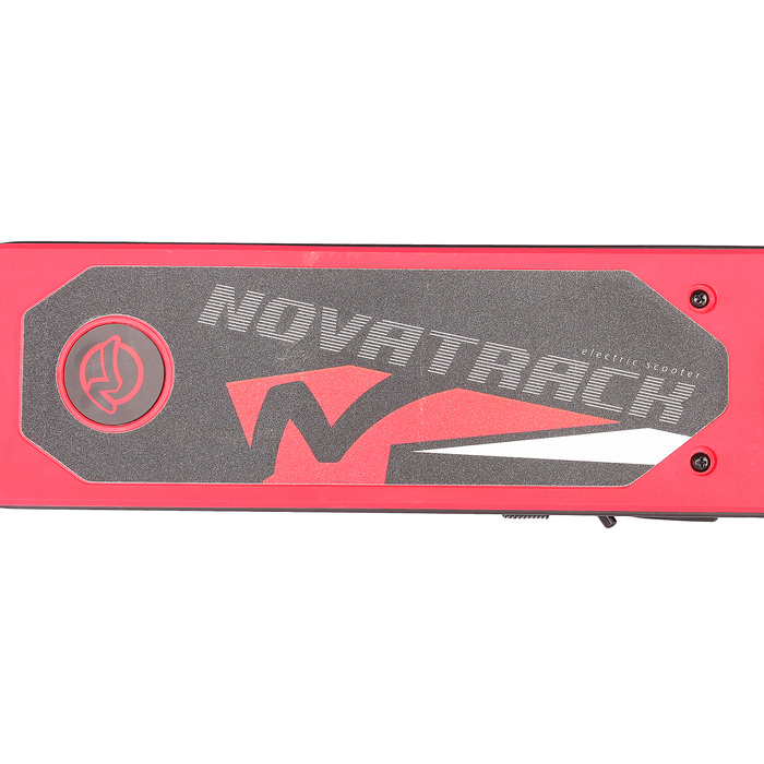 Электросамокат Novatrack колеса 140/120мм, P 12V30W, 10 км/ч, max 50кг, цвет красный