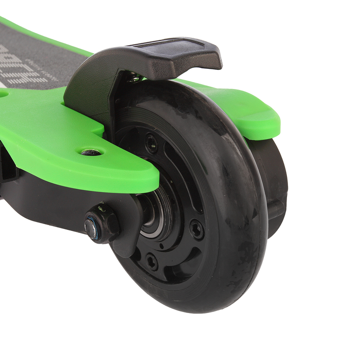 Электросамокат Novatrack колеса 140/120мм, P 12V30W, 10 км/ч, max 50кг, цвет зеленый