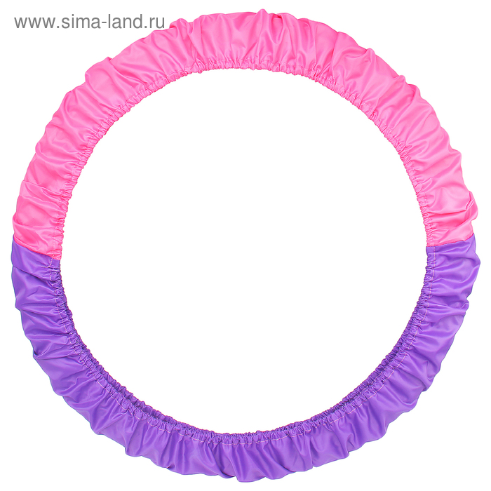 фото Чехол для обруча 60-90 см, цвет фиолетовый/розовый grace dance