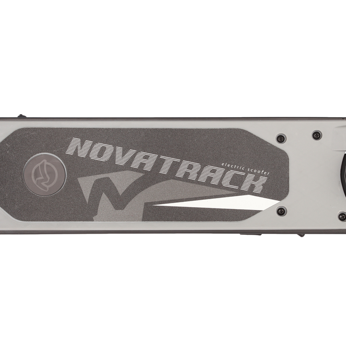 Электросамокат Novatrack колеса 175/155мм, P 12V100W, 13 км/ч, max 55кг, цвет серый