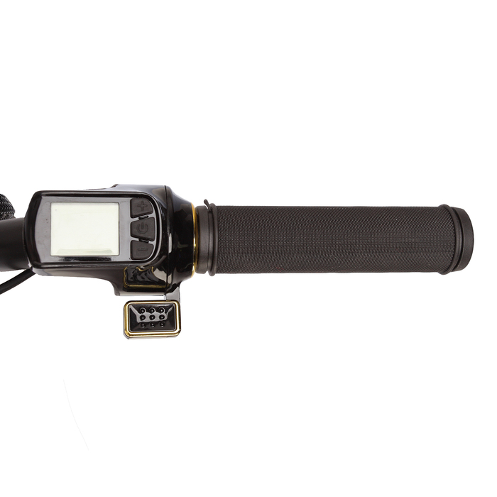 Электросамокат Novatrack колеса 140мм, P 12V150W, 25 км/ч, max 100кг, цвет черный