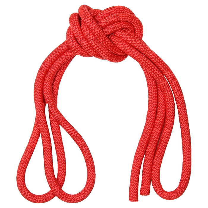 Скакалка гимнастическая 3м утяжеленная, цвет красный