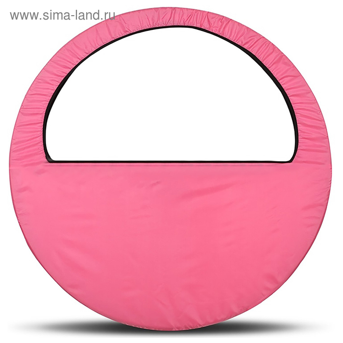 фото Чехол-сумка для обруча, диаметр 60-90 см, цвет розовый grace dance