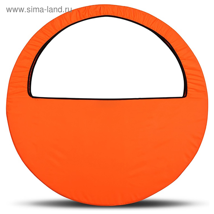 фото Чехол-сумка для обруча, диаметр 60-90 см, цвет оранжевый grace dance