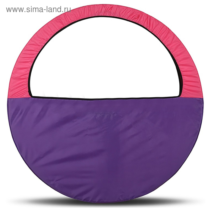 фото Чехол-сумка для обруча d=60-90см, цвет фиолетово-розовый grace dance