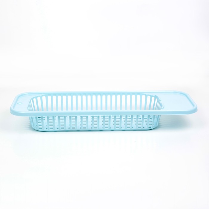 Корзина для сушки, на раковину 50х17,5х6,5 см, цвет МИКС