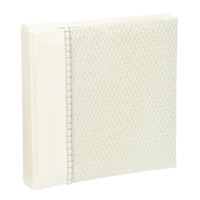Фотоальбом на 200 фото 10х15 см Innova "Свадебный альбом" с текстильными вставками книжный п-т 34253