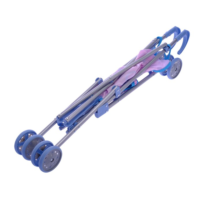 Коляска-трость для кукол, металлический каркас