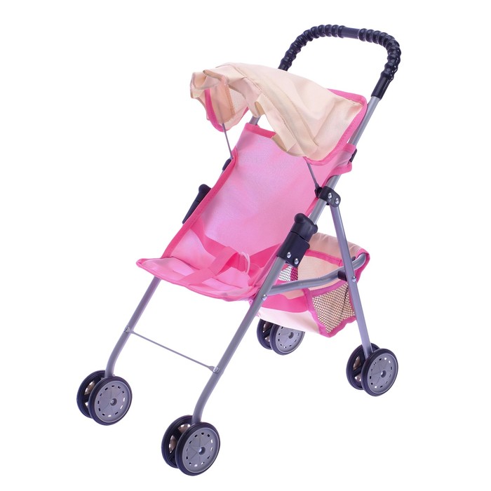 Коляска для кукол летняя, металлический каркас