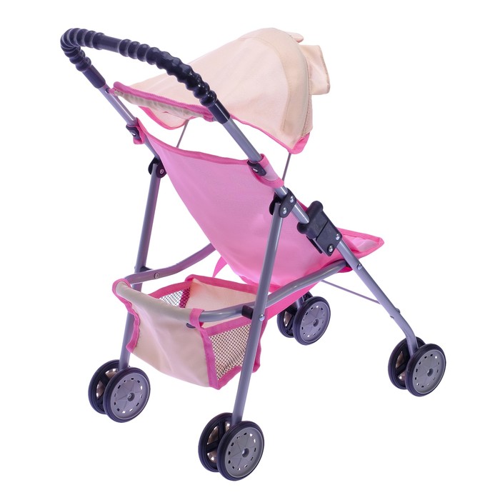 Коляска для кукол летняя, металлический каркас